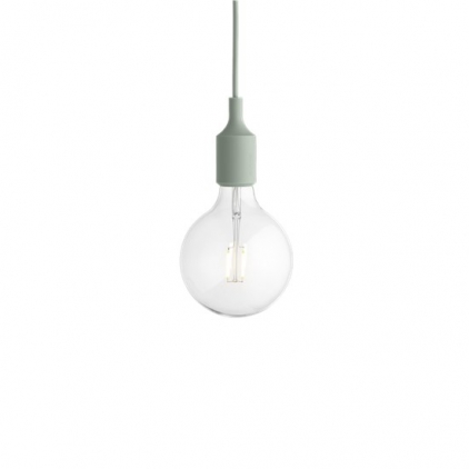 E27 socket lamp LED - light green