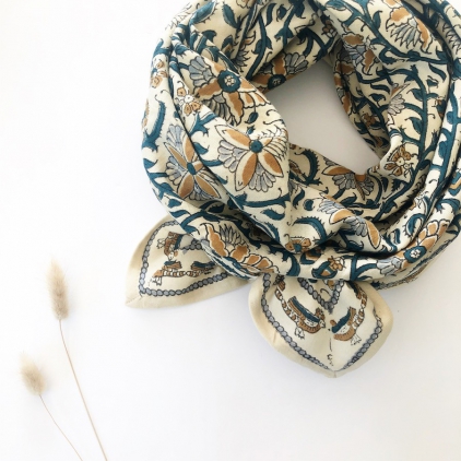 Foulard Latika - Bird - Sable