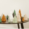 Xmas Tree Candle M set de 2 - Forest