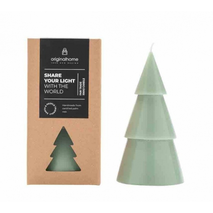 Xmas Tree Candle L - Green - TC0027.42