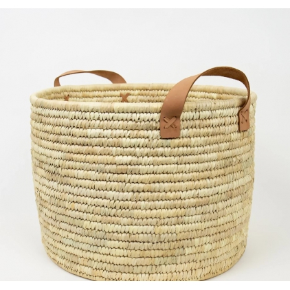 Palm Curb Fire Basket
