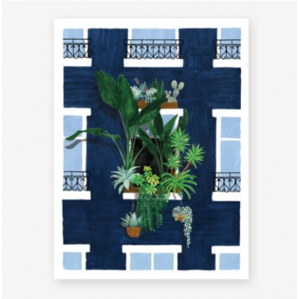 Affiche décorative - Medium - Balcony - 30x40 cm