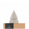 Xmas Tree Candle M set de 2 - Grey