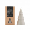 Xmas Tree Candle L - Grey - TC0027.72