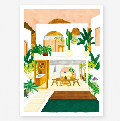 Affiche décorative - Medium - San Diego - 30x40 cm