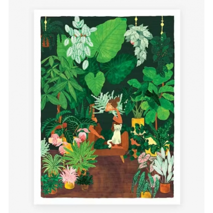 Affiche décorative - Medium - Plant addict - 30x40 cm