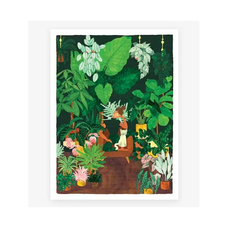 Affiche décorative - Medium - Plant addict - 30x40 cm