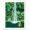 Affiche décorative - Large - Waterfall - 50x70 cm