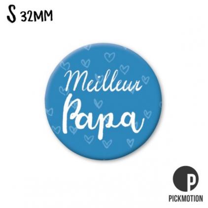 Petit magnet - Meilleur papa - MSQ0280FR