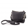 Petite pochette Vicky 2 zippée - Noir - Lisse