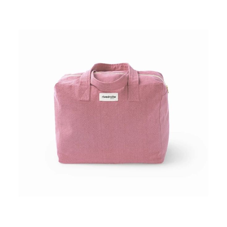 Célestins - The 24h bag en coton recyclé - Bois de Rose