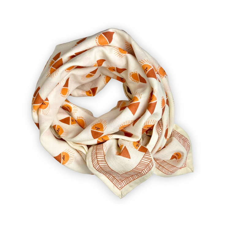 BIG Foulard Latika - Sorbet - Abricot