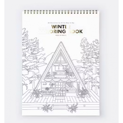 Livre de coloriage pour adulte - Winter Edition