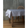 Tablecltoh - Grey White Stripe -130x180cm