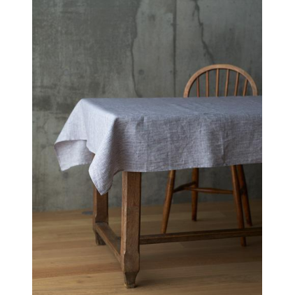 Tablecltoh - Grey White Stripe -130x180cm