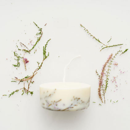 Soy wax candle - 220ml - Heather