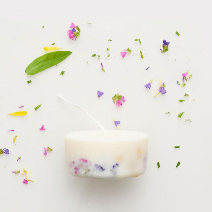 Soy wax candle - 220ml - Wild flowers