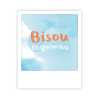 Mini carte postale Bisou esquimau MP0287FR