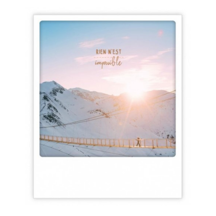 Carte postale - Rien n'est impossible  - R0193FR