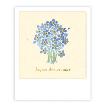 Mini carte postale - Joyeux Anniveraire - MP0772FR