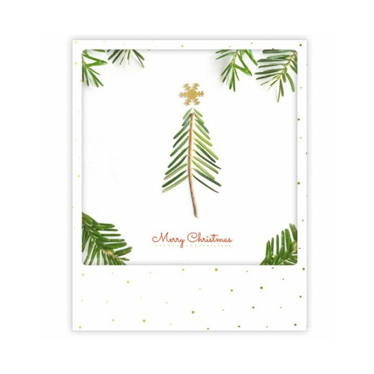 Carte postale - Merry Christmas Twig - XM0308EN