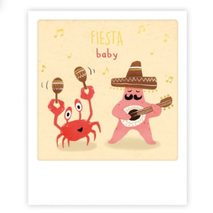 Mini carte postale - Fiesta baby - MP0663EN