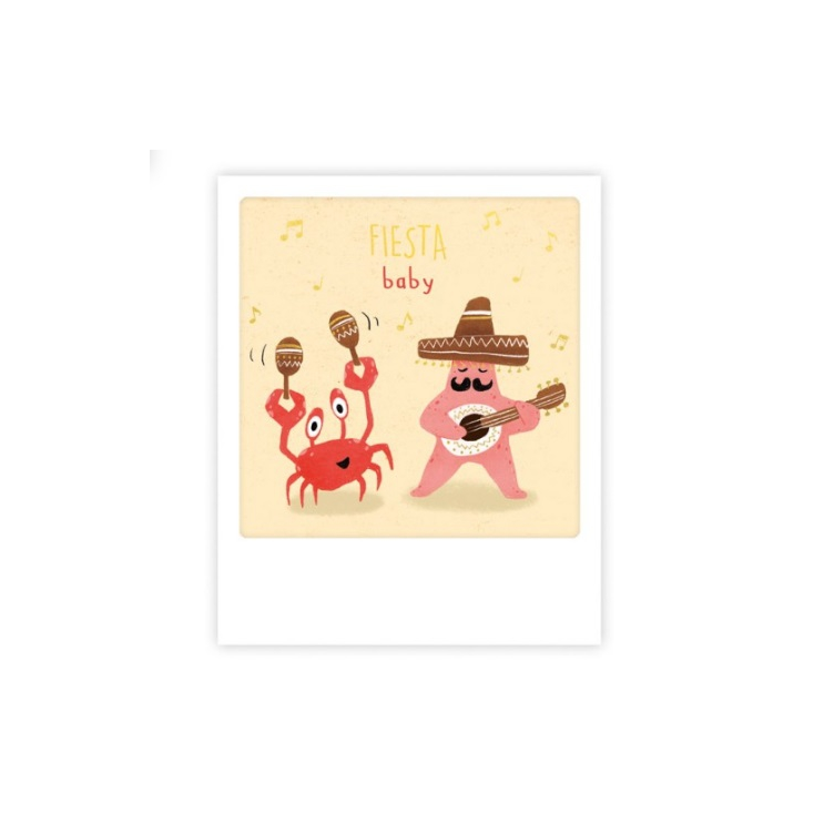 Mini carte postale - Fiesta baby - MP0663EN