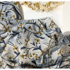 Foulard Delhi - Bleuet