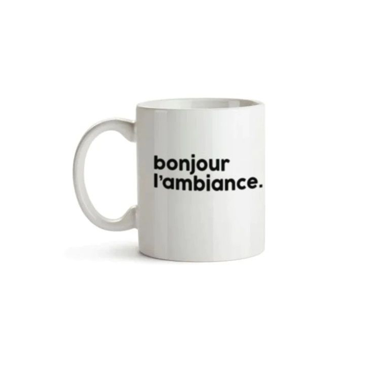 Tasse Bonjour la flemme