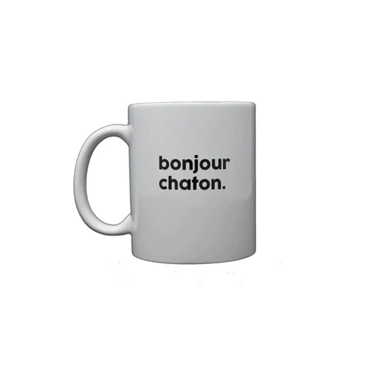 Tasse Bonjour chaton