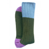 Chaussettes coton - Yvette - Olive 36/38