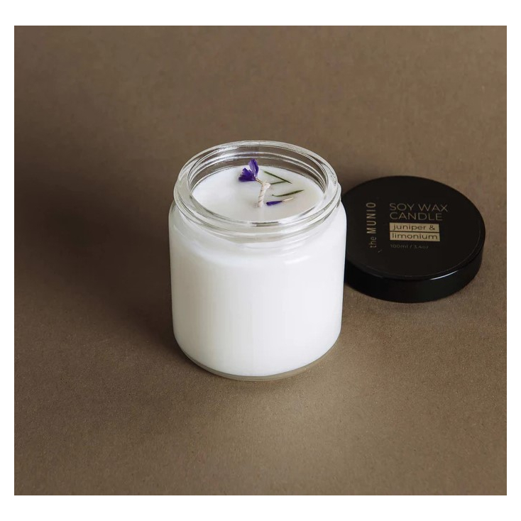 So wax candle - 100ml - Juniper and limonium