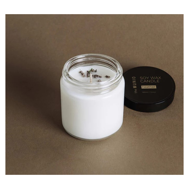 So wax candle - 100ml - Heather