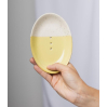 Soap Dish - Rustic - Yellow - POR650