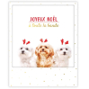 Carte postale Un doux et joyeux noel XM0210FR