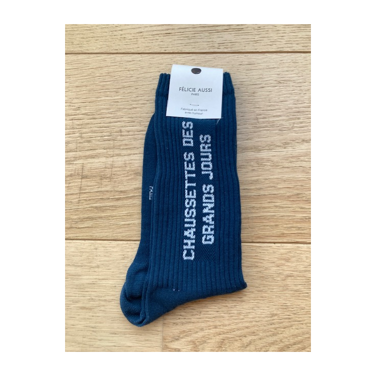 Chaussettes - Des grands jours - bleu - 40/45