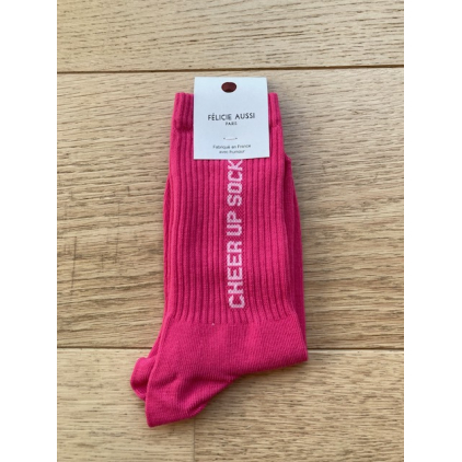 Chaussettes - Cheer up - rose fuchsia - 36/40