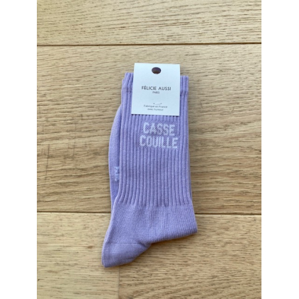 Chaussettes - Casse couille - mauve - 36/40