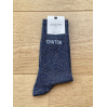 Chaussettes - Chaton - marine paillettes - 36/40