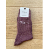 Chaussettes - Poulette - raisin paillettes - 36/40