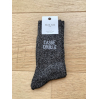 Chaussettes - Casse couille - noir paillettes - 36/40