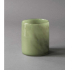 Lyric candle holder medium- olive green