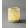 Lyric candle holder medium- olive green