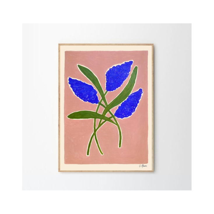 Poster - Carla Llanos - Butterfly Bush - 30x40cm