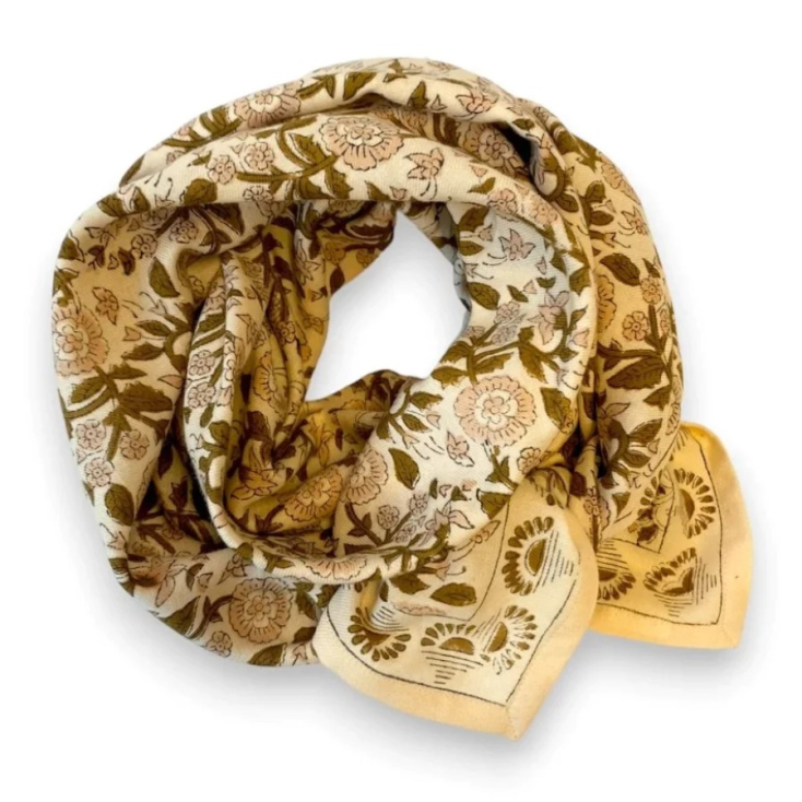 BIG Foulard Latika - Soleil - Citron