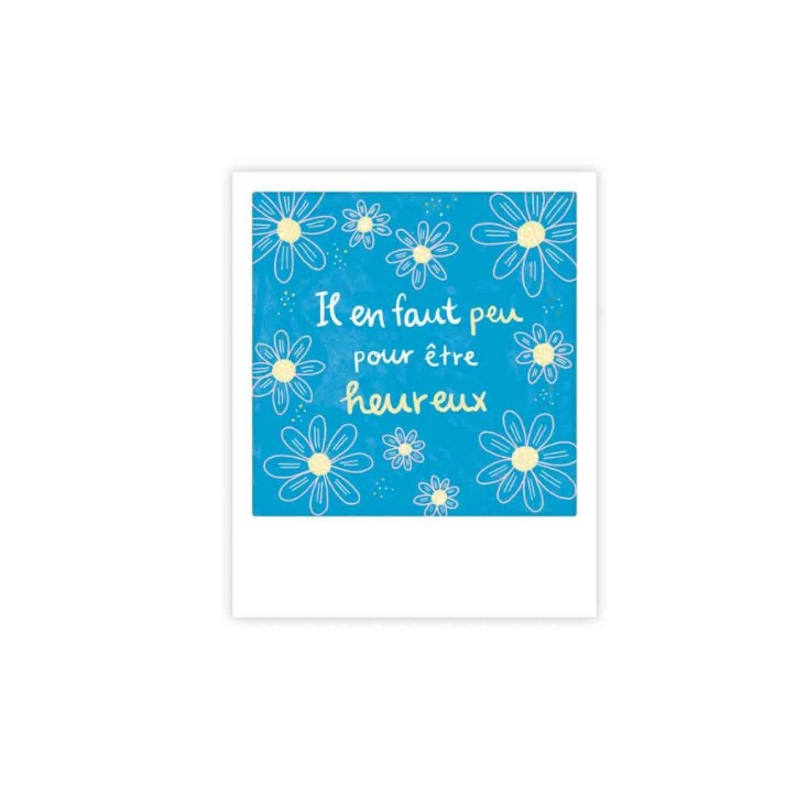 Mini carte - Heureux flowers - MP0873FR