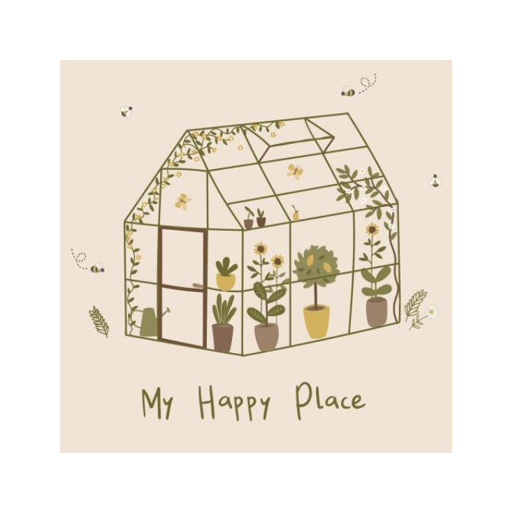 Serviettes en papier - Green House - 20 pces - 95966-00