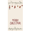 Serviettes en papier - Merry Christmas and Christmas garland - 16 pces - 95951-00