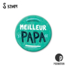 Petit magnet - Meilleur papa - MS0584FR