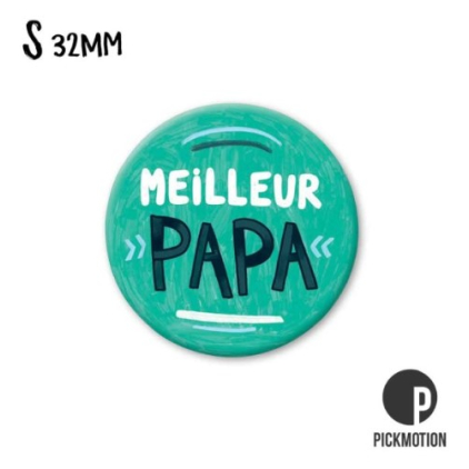 Petit magnet - Meilleur papa - MS0584FR